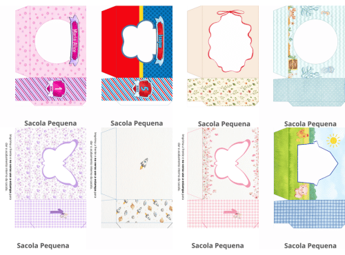 Sacolas Pequenas